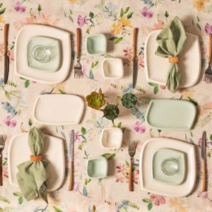 ست صبحانه خوری کاراجا 6 نفره مدل Tiny سبز