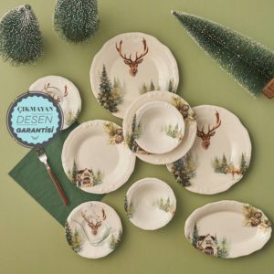 ست صبحانه خوری کاراجا 6 نفره مدل Mr. Deer