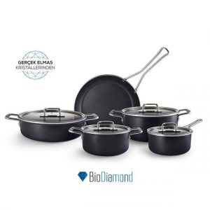 ست قابلمه کاراجا مدل mastermaid مشکی