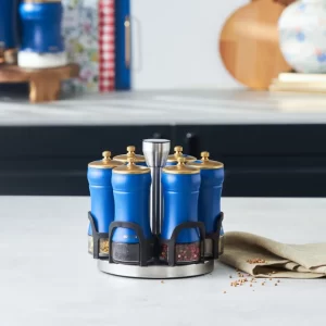 جا ادویه ای استند چرخشی کاراجا مدل blue Berry