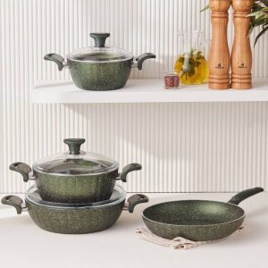 ست قابلمه کوک پلاس مدل Dream یشمی