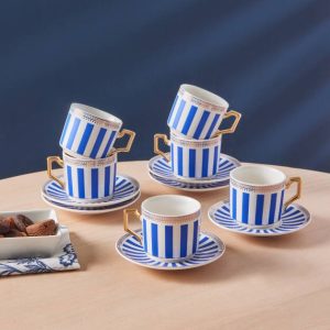 ست قهوه خوری کاراجا مدل Jolly Blue Bold
