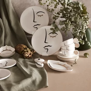 ست صبحانه خوری26 پارچه کاراجا 6 نفره مدل Visage