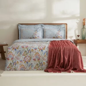 ست روتختی دونفره کاراجاهوم مدل Flamen