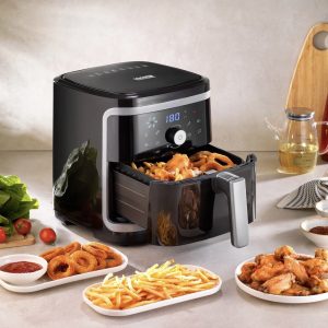 هواپز رژیمی شافر ۵ لیتری مدل thermochef رنگ مشکی